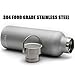TOPOKO 25 oz Stainless Steel Vacuum Insulated Water Bottle, Keeps Drink Cold up to 24 hours & Hot up to 12 hours, Leak Proof and Sweat Proof. Large Capacity Sports Bottle