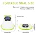 Solar Portable Led Camping Lantern Lights Outdoor -Tabletop Lantern Rechargeable Emergency Light Collapsible Flashlight- Solar or USB Chargeable for Outdoor Hiking Tent Garden (Green)