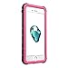 Waterproof Case for iPhone 7 Plus, iThrough Underwater Case for 7 Plus/5.5 Inch, Dustproof, Snow Proof, Shockproof, Heavy Duty Protective Slim Carrying Case Cover Protector for iPhone 7 Plus (Pink)