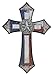 Western Texas Cross Mirrored Stone Wall Art
