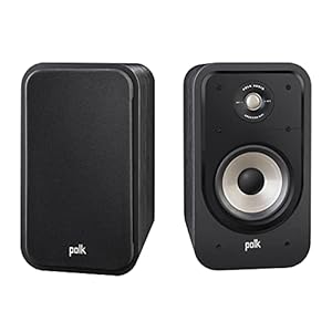 Polk Signature S20e Luidspreker, Boekenplank Speaker voor HiFi Home Cinema, Boekenplank Speaker met 125 Watt, 2 stuks…