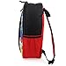 Trendy Apparel Shop Super Mario Bros 16'' Molded Backpack Reflective Stripes - RED