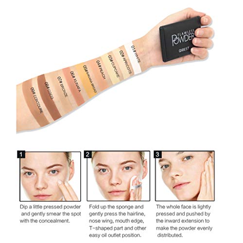 Startview ❤️❤️ Makeup Foundation Sheers Loose Powder Foundation Natural Concealer Cosmetics (G)