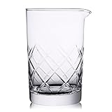 Hiware Mixing Glass 24oz/700ml Thick Bottom Cocktail Glass Preferred by Pros and Amateurs Alike, Make Your Own Specialty Cocktails