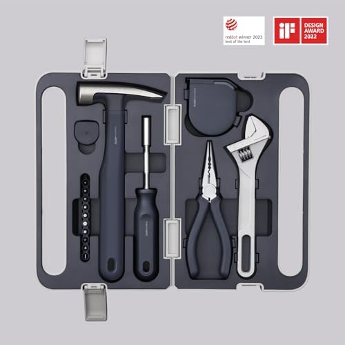Boîte à Outils, Ensemble d'Outils Essentiels pour la Maison