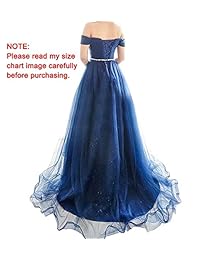 Vestido de baile de tul para mujer con hombros descubiertos