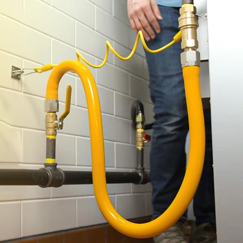 Safety System Kit, 3/4" ID Natural Gas Line Hose, 48" Commercial Kitchen photo 11
