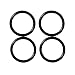 Rubber Bands O Rings - Universal Bumper Fender Quick Release O Rings Fasteners Gaskets Grommets, Pack of 4