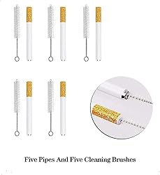 Cinco 5 Premium Straws 5 Inner Brushes