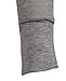 ColdPruf Platinum II Dual Layer Activewear Long Sleeve Crew Neck Men's Base Layer Top, Heather Grey, Large