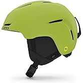 Giro Spur Kids Ski Helmet - Snowboard Helmet for Boys & Girls - Ano Lime - S (52-55.5cm)