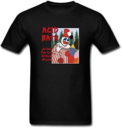 Men's Black Acid Bath When The Kite String Pops T-Shirt