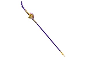 damdos Halloween Prop Impact Cosplay Swords, Oversized 72" Engulfing Raideron Shogun Sword, Role Playing Birthdays Gift(Raiden Shogun)