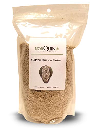 NorQuin Golden Quinoa Flakes, 32 Ounce Whole Grain, Gluten-Free, Plant-Based Protein - Thumbnail 4