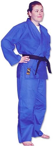 HayashiBlue Single Weave Judo/Jujitsu Gi (Uniform) Size 8
