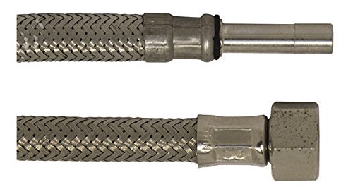Sanitop-Wingenroth 19469 3 Flexible Hose, 3/8 inch Throw Spigot, 8 mm x 3/8 Zoll x 300 mm