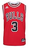 NBA Chicago Bulls Dwyane Wade Boys Youth 8-20 Replica Road Jersey Red