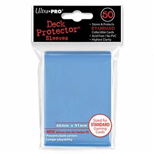 Ultra Pro Deck Protector Sleeves: Standard Size: Light Blue (82677)