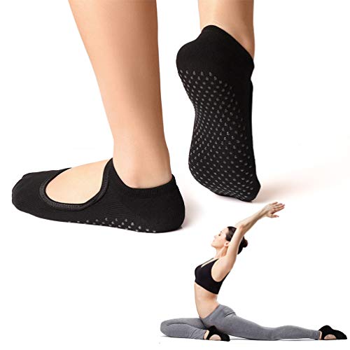 Yoga Socks for Women Non Slip Socks with Grip - Barre Ballet Pilates Bikram Socks