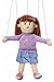 Amy Peach Girl Marionette String Puppet