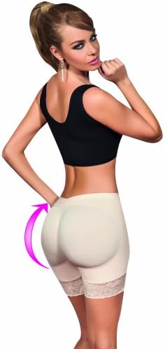 Aranza Women's Colombian Powernet Butt Lifting Ab Shaping Shorts Anti Cellulite Technology Size Large