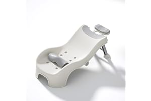 MSPRLS Toddler Shampoo Chair for Kids Hair Washing Adjustable to Aged 1-10 | Make Shampoo Washing Time Easier | Alternative to Bath Chair Station for Disabled Children | Portable Foldable Comfortable | Grey