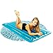 Poolcandy Inflatable Deluxe Pool Raft, Blue Glitter