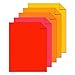 Wausau Astrobrights Heavy Duty Paper, 24 lb, 8.5 x 11 Inches, Assortment of 5 Warm Colors, 500 Sheets (20262)