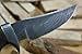 Knife King Premium Desert Storm Damascus Handmade Hunting Knife. Comes with a Sheath.