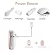 Portable Voice Amplifier, SHIDU S308 Ultra-Clear Rechargeable Amplifiers, Powerful Compact & Comfortable Wired Headset Microphone for Teachers, Kindergarener, Tour Guides, Coaches and More (Rose Gold)