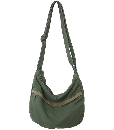 Amazon.com: Vintage Canvas Messenger Bag for Men Women Crossbody