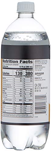 AMAZON BRAND – HAPPY BELLY WATER TONIC LIQUID, 33.8 FL OZ (PACK OF 1)