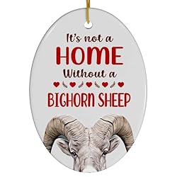 Bighorn Sheep Christmas Ornament 2024 - Its Not A