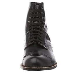 Stacy Adams Men's Madison Cap Toe Boot,Black,13 EE