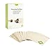 Tea Filter Bags Disposable Tea Bags Empty Tea Bags Unbleached Drawstring Paper Tea Bag for Loose Tea (100 Count and 3 Free Clips) (Brown　)