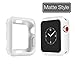 top4cus Environmental Soft Flexible TPU Anti-Scratch Lightweight Protective 42mm Iwatch Case Compatible Apple Watch Series 5 Series 4 Series 3 Series 2 Series 1 Matte Style - Matte White