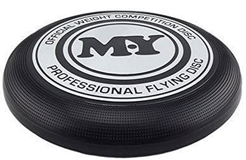 M.Y Frisbee Official Weight 180g Competition Flyer Disc - 4 Assorted Colours (Black)