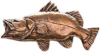 Barramundi ~ Lapel Pin/Brooch ~ CWG-SC073 ~ Copper
