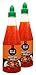 Sweet Chili Sauce (2 Pack) Real Asian Brewed – No MSG – Kosher Certified – Sweet & Spicy Dressing for Barbeque Chicken, Grilled Food, Fish, Meat – Convenient Bottle Size: 23.6 fl-oz – Best of Thailand