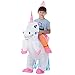 TOLOCO Inflatable Unicorn Rider Costume | Inflatable Costumes For Adults Or Child | Halloween Costume | Blow Up Costume (Child Unicorn)