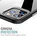 TOZO for iPhone 11 Pro Case 5.8 Inch (2019) Hybrid PC+TPU Soft Grip Matte Finish Clear Back Panel Cover for iPhone 11 Pro with Black