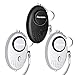 Safesound Personal Alarm Keychain, Emergency Self-Defense Security Alarms with LED Light, 140db Personal Alarm for Women Elderly Kids Night Workers (3 Pack, Silver & Black)