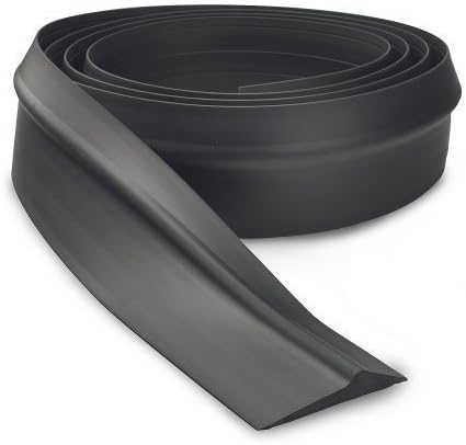 AOD Retail Garage Door Threshold Kit Includes 2 E6000 Glue Kits & AOD Retail Lubricant, 10' L, Black