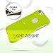 GOOSPERY Pearl Jelly for Apple iPhone 7 Case (2016) Slim Thin Rubber Case (Lime) IP7-JEL-LIM