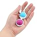 Tivinity Kegel Balls Exercise Weights Kit (4-Piece Set) Ben Wa Balls Kegal Weights to Strengthen & Tighten Pelvic Floor, Post-Pregnancy Bladder Control | Premium Silicone |
