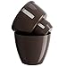 Santino, Self Watering Planter Deco 8.8 Inch, Jade, Indoor Decorative Flower Pot with Drainage Cartridge and Water Level Indicator