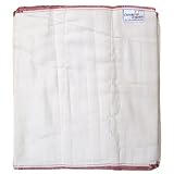 Dandelion Diapers 100% Organic Cotton DSQ Prefolds Half Dozen - Size 3