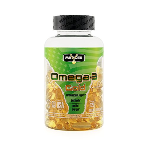 MAXLER Omega-3 Gold, 120 Softgels MAXLER Omega-3 Gold, 120 Softgels