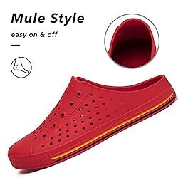 SAGUARO Women's Men's Garden Clogs Shoes Casual