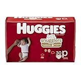 Huggies Little Snugglers Baby Diapers, Size Preemie, 30 Ct